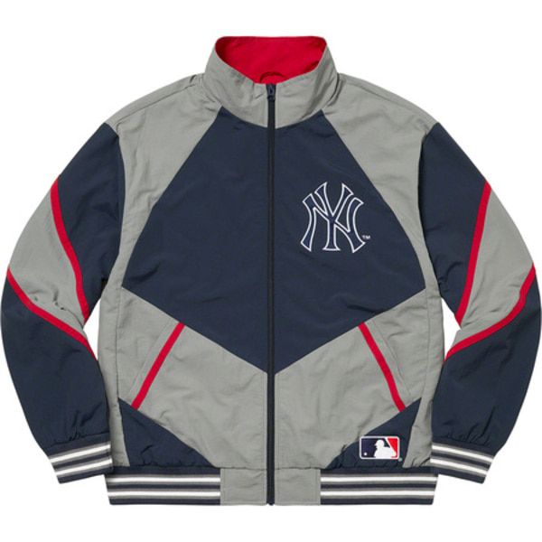 해외] 슈프림 뉴욕 양키스 트랙 자켓 Supreme New York Yankees Track Jacket 21FW -  HOOPBRO(훕브로)